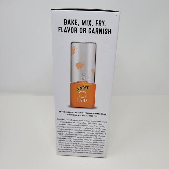 Limited Edition Cheetos Duster | Blender for Cheetos | Bake, Mix, Fry, Garnish - Picture 3 of 8